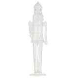 Clear Acrylic Nutcracker