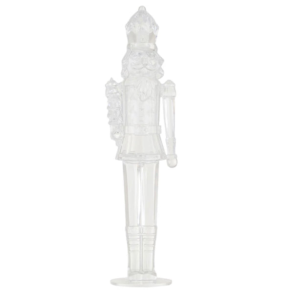 Clear Acrylic Nutcracker