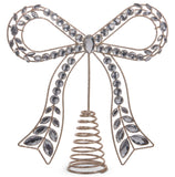 Bejeweled Bow Tree Topper