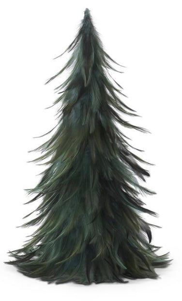Emerald Green Feather Trees