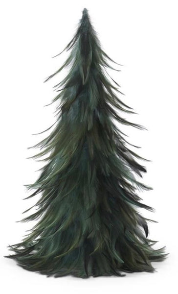 Emerald Green Feather Trees