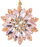 Pastel Jeweled Broach Ornaments