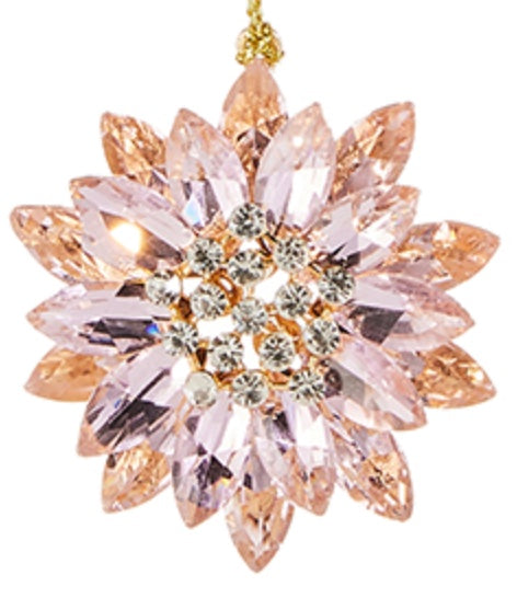 Pastel Jeweled Broach Ornaments