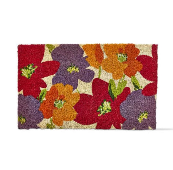 Springtime Flower Coir Mat