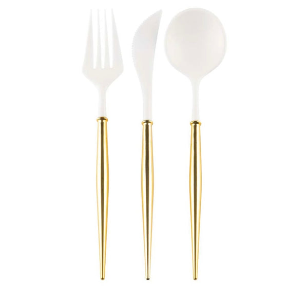 Bella Plastic Cutlery Sets by Sophistiplate