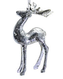 Metallic Shiny Deer Ornaments