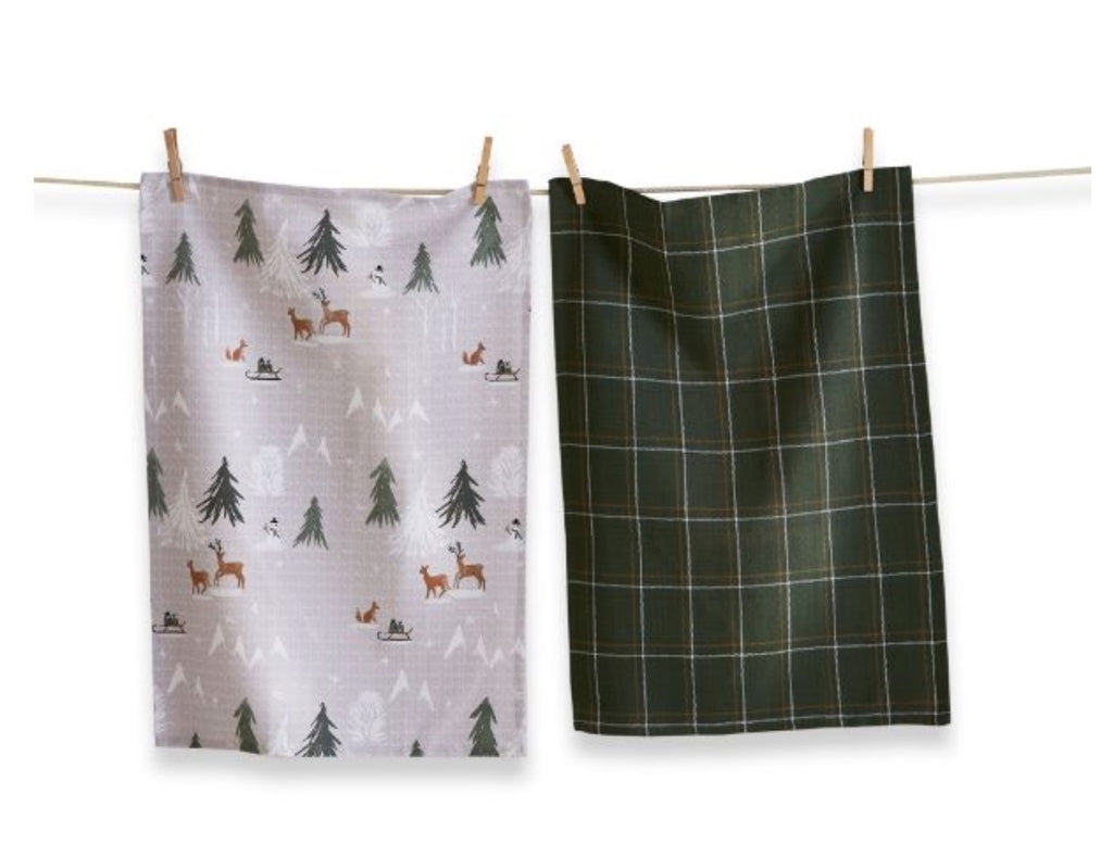 Fresh Balsam Dish Towels
