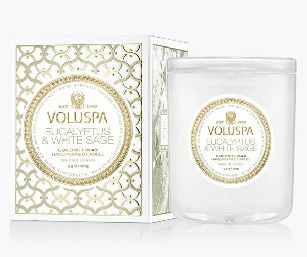Voluspa Eucalyptus & White Sage Fragrances