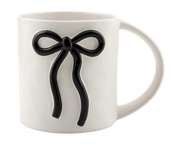 Wide Handled Bow Mugs