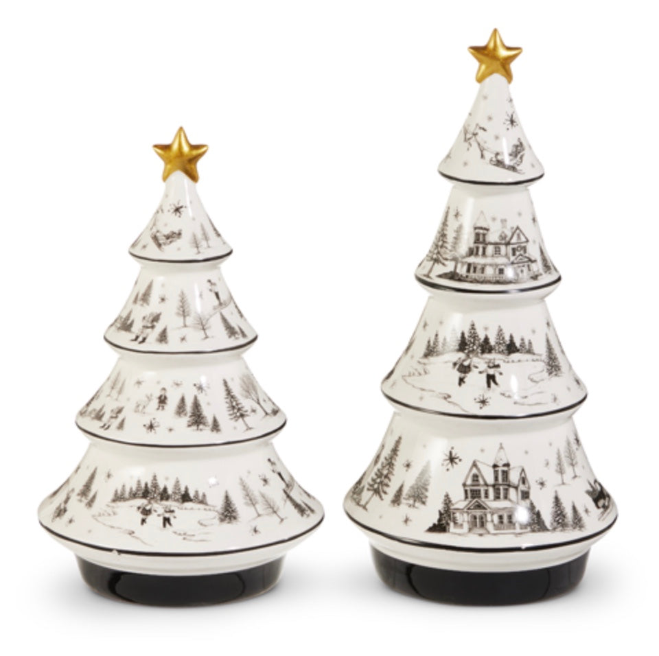 Through the Woods Ceramic Trees