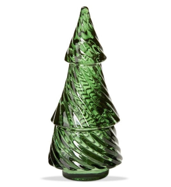 Glass Twist Tree Tealight Holders