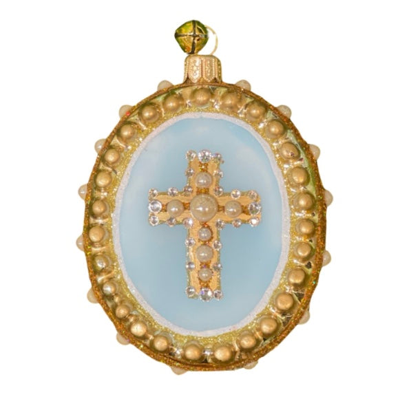 Sainte Croix Ornament by JingleNog - 2025 (Blue)