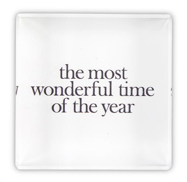 Holiday Lucite Blocks