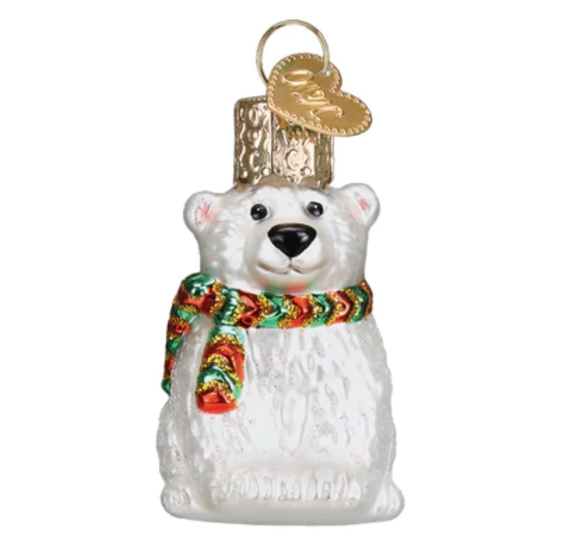 Mini Polar Bear by Old World Christmas