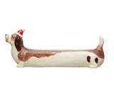 Dachshund Holiday Cracker Tray