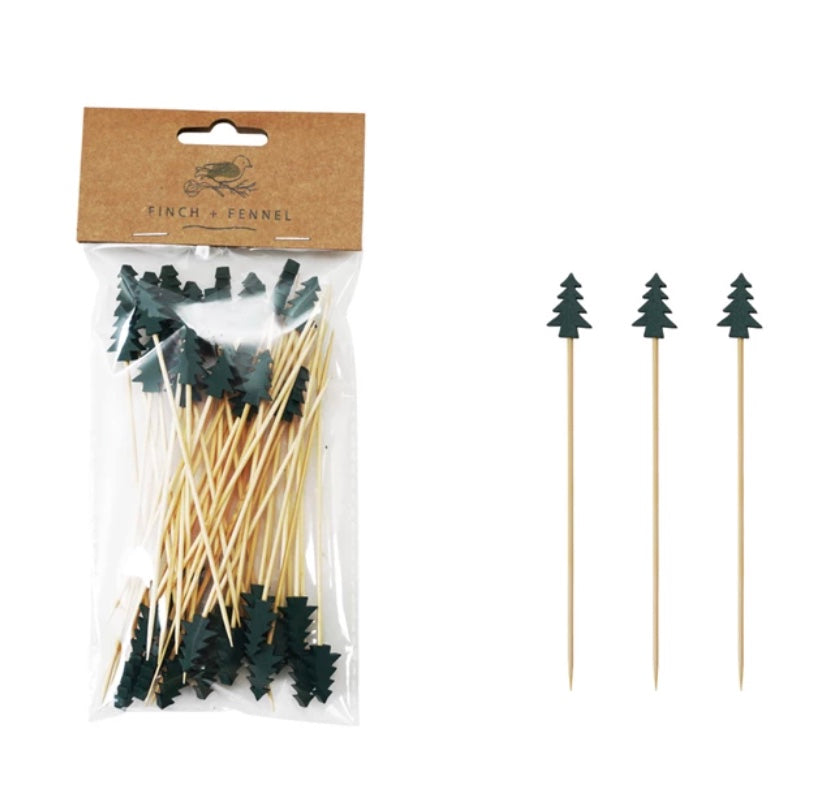 Holiday Bamboo Skewers