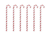 Candy Cane Glass Stir Sticks