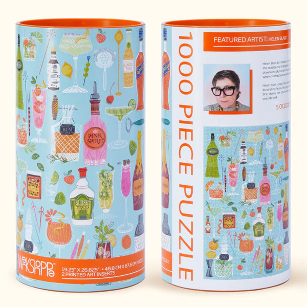 Artwork 1,000 Piece Cylinder Puzzles