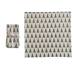 Christmas Tree Printed Napkins (set of 4)