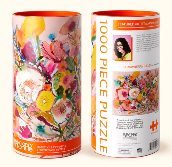 Artwork 1,000 Piece Cylinder Puzzles