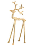 Gold Iron Reindeer