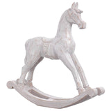 Whitewashed Rocking Horse