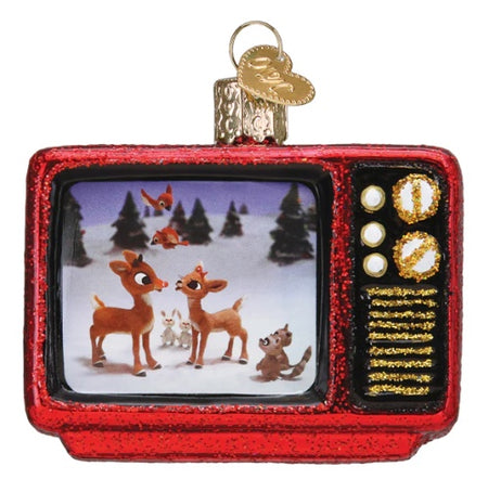 Shiny Red Northern Cardinal by Old World Christmas