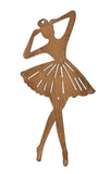 Ballerina Cut-Out Ornaments