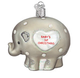 Baby's First Christmas Elephant by Old World Christmas