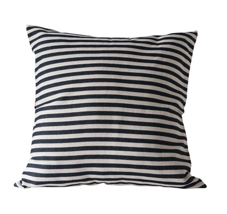 Light Blue & White Quatrefoil Pillow