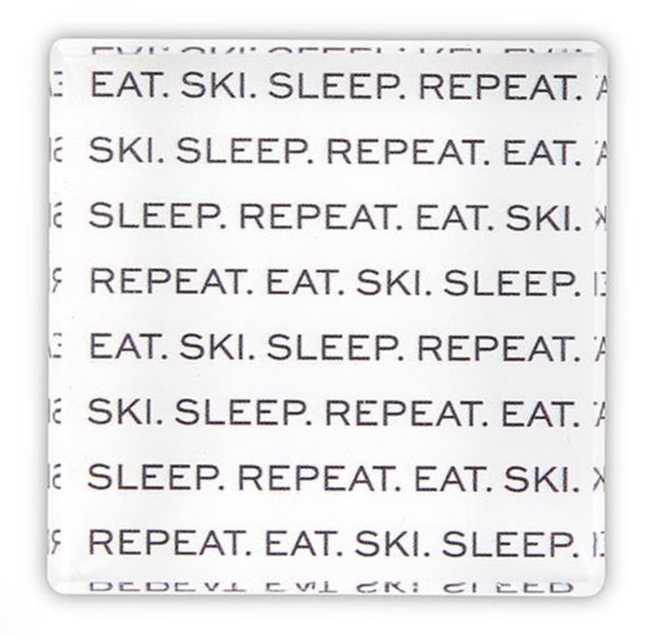 Holiday Lucite Blocks