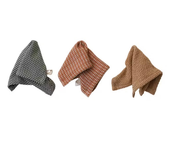 Square Cotton Dobby Dish Cloths