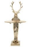 Gold Reindeer Holding Tray