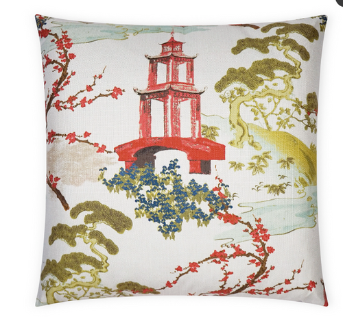 Sakura - Coral Pillow