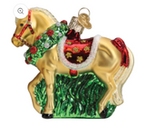 Horse with Wreath by Old World Christmas