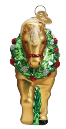 Horse with Wreath by Old World Christmas