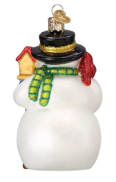 Snowman with Cardinal by Old World Christmas