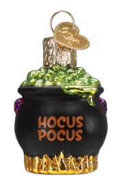 Halloween Cauldron Mini (Gumdrop) by Old World Christmas