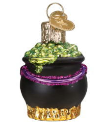 Halloween Cauldron Mini (Gumdrop) by Old World Christmas