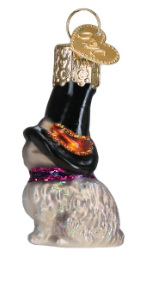 Witch Cat Mini (Gumdrop) by Old World Christmas