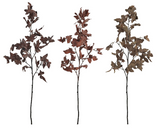 Faux Maple Leaf Spray - 3 Colors