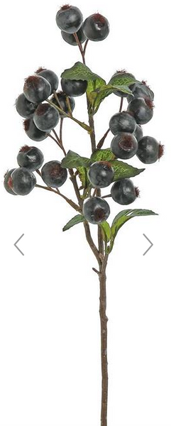 Plum Berry Spray - 18"