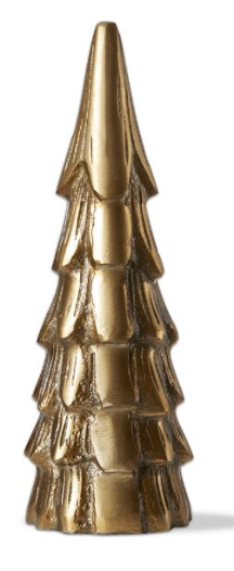 Gold Cast Aluminum Tree Decor