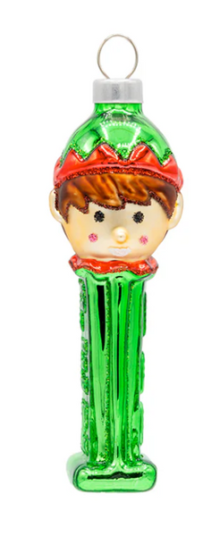 Elf Mini PEZ Dispenser Ornament
