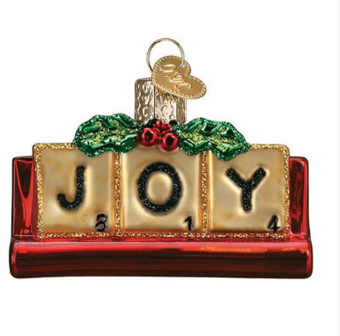 Joyful Scrabble by Old World Christmas