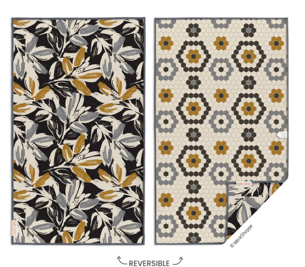 Patterned Microfiber Kitchen Dishtowels