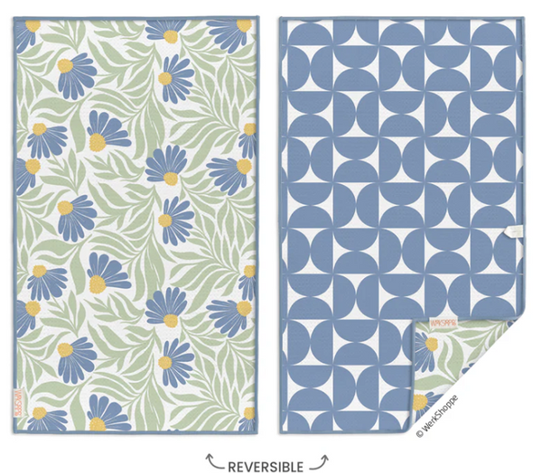 Patterned Microfiber Kitchen Dishtowels