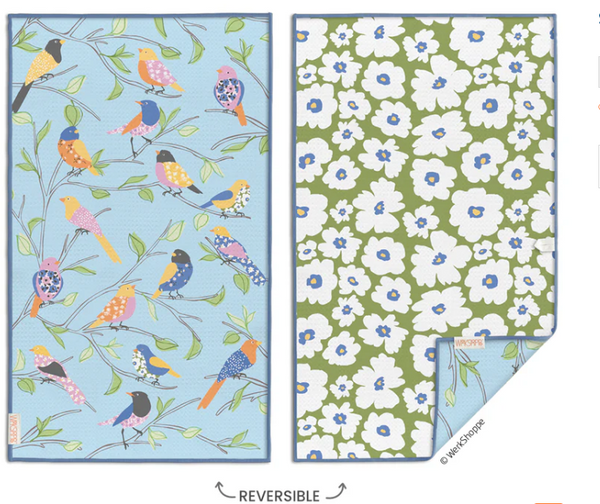 Patterned Microfiber Kitchen Dishtowels