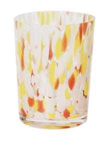 Blown Confetti Drinking Glass - 4 colors