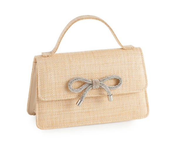Bowtie Straw Mini Bags